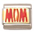 Enamel Mom Italian Charm Stainless Steel 9mm