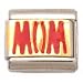 Enamel Mom Italian Charm Stainless Steel 9mm