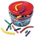 Learning Resources LER0176 Learning Resources Measuring Worms, 72 Worms (6 Colors, 4 Sizes), Pre-K and Up