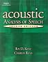 Acoustic Analysis of Speech