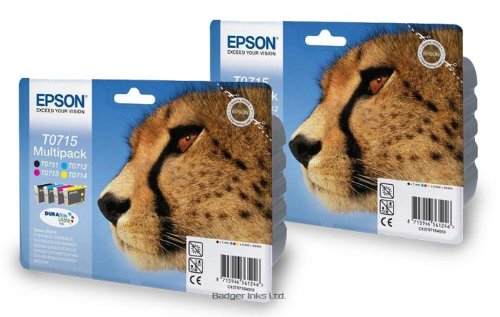 8 Pack Epson Original Ink for Epson Stylus Office 