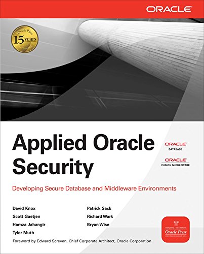 Applied oracle security: developing secure database and…
