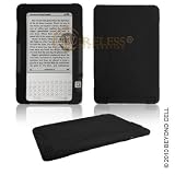 Amazon Kindle 2 Solid Black Silicon Skin