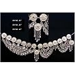 Belt, Nickeled Brass Mirrors & Bells 36"