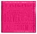 MBI by MCS Embossed Gloss Expressions 12-Inch by 12-Inch Top Load Scrapbook, Hot Pink, Embossed 