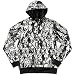 Emerica Catacomb Men's Hooded Zip Sweatshirt - White