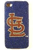 St Louis Cardinals Bling!!! Apple iPhone 4 4S Faceplate Case Cover Snap On