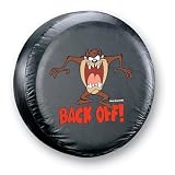 Taz " Back Off!" Spare Tire Cover