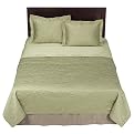 Fieldcrest® Luxury Coverlet Set - Green