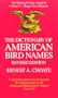 The Dictionary of American Bird Names