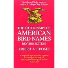 The Dictionary of American Bird Names