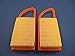 New Pack of 2 Air Filter fit for Stihl BR500 BR550 BR600 4282 141 0300 4282 141 0300B Backpack Blowers