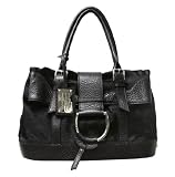 Dolce & Gabbana Miss Perfect Black Pony And Leather Shoulder Tote BB1701-A7292-8B956