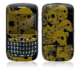 Skull Mine Design Decal Skin Sticker for BlackBerry Curve 8500 Cell Phone