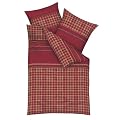 Kaeppel G-100215-02D1-VAKB Bettw�sche 2-teilig Aspen 135 x 200 cm Biber, rot