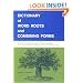 Dictionary of Word Roots and Combining Forms