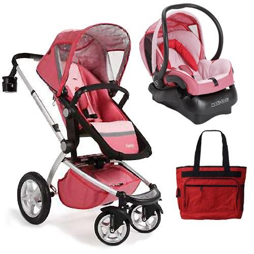more about Maxi-Cosi CV053LYPKIT Foray Stroller Travel System - Lily Pink