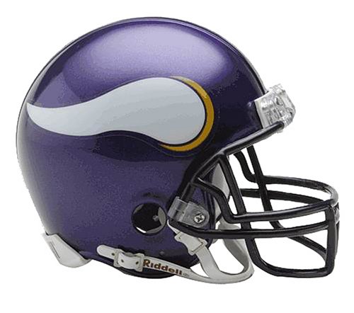 NFL Riddell Football Mini-Helm Minnesota Vikings
