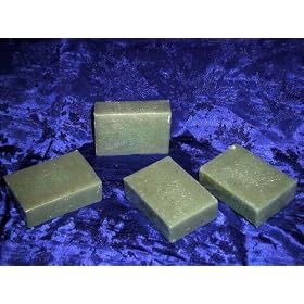 MYSTIC ZEN TREASURE ORGANIC GREEN TEA SOAP NATURAL HERBAL AROMATHERAPY HANDMADE SPA, BATH and SHOWER 4 - 2.25 oz SKIN CLEANSE, FACIAL AND BODY WASH REJUVENATION BAR SET