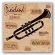 Dixieland Sound by Anji Allen 9"x9" Art Print Poster