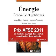 Energie : Economie et Politiques