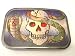 Wicked Metal Belt Buckle Tattoo Skull Cobra Belt Buckle