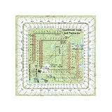 Improved Military UTM/MGRS Reader & Protractor
