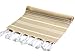 Cacala 100% Turkish Cotton Kitchen Tea Towels, Highly Absorbent Luxury Soft Quick Drying Dish Towel with Hanging Loop for Gym, Yoga, Bath, Sports, Cleaning and Kitchen (23 x 36), Camel