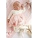 FERENYI Baby Girls Summer Clothes Cartoon Long-Sleeved Dress with Pants Sets