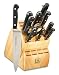 Mundial 5100 Series 12-Piece Knife Block Set, Black