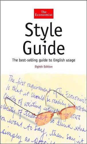 The "Economist" Style Guide ("The Economist")