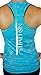 Women's Workout No Limits Burnout Racerback Tank Top. Workout Clothing.