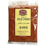 Spicy World Ground Cinnamon, 3.5-Ounce Bags (Pack of 6)
