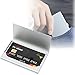 Vomercy Card Case, Rolodex Steel Business Card Holder Silver Compact Credit ID Card Holders