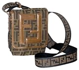Fendi Small Brown Messenger Flap Bag 7VA155-MX7-F0VT4