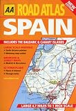 AA Road Atlas: Spain: Includes the Balearic & Canary Islands (AA Atlases)