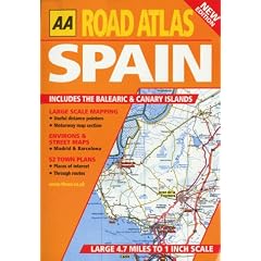 Road Atlas Spain and Portugal (AA Atlases)