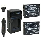 Wasabi Power Battery and Charger Kit for Panasonic DMW-BCG10, DMW-BCG10E, DMW-BCG10PP and Lumix DMC-3D1, DMC-TZ6, DMC-TZ7, DMC-TZ8, DMC-TZ10, DMC-TZ18, DMC-TZ19, DMC-TZ20, DMC-ZR1, DMC-ZR3, DMC-ZS1, DMC-ZS3, DMC-ZS5, DMC-ZS6, DMC-ZS7, DMC-ZS8, DMC-ZS9, DMC-ZS10, DMC-ZX1, DMC-ZX3