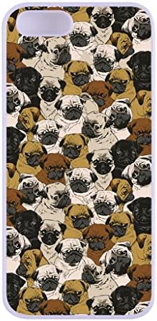Personalized Custom Social Pugs Hard PC Phone Case Back Cover For iPhone5,5s,5g