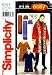 Simplicity 5727 Sewing Pattern Coat Scarf Hat Size 6 - 24