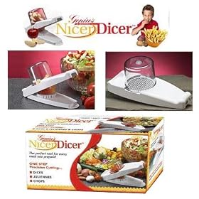 Genius Nicer Dicer, As Seen On TV, THE PERFECT TOOL FOR EVERY MEAL YOU PREPARE!