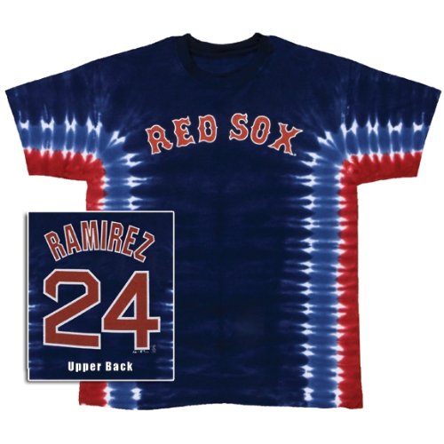 Boston Red Sox - Manny Ramirez #24 Tie Dye T-Shirt - Large