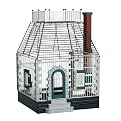 Stone Cottage Bird Cage Multicolor(Small)
