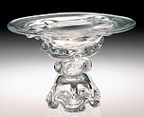 クリスタル　花器の画像