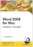 Word 2008 for Mac Essential Training (PC DVD)