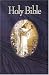 Book Bib : Holy Bible : Warner Sallman Art Edition : Large Print King James Version