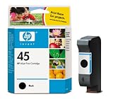 Hp Black Ink Cart No.45(42Ml)51645Ae [Electronics]