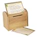 Wooden Recipe Card Box Holds 4 X 6 Cards