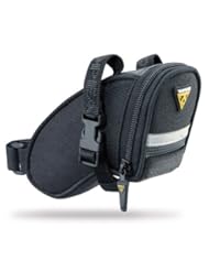 Sports: Topeak Micro Aero Wedge Bicycle Saddle Bag - TC2471B (Black) - Topeak