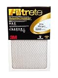 Filtrete EA02-2PK-2 Elite Allergen Reduction Filters, 2200 MPR, 20 x 20 x 1, 2-Pack